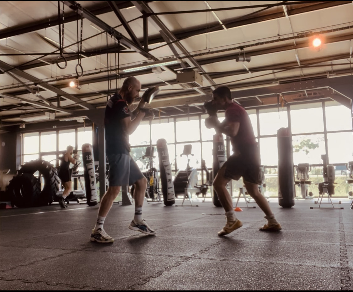 Séance de boxe