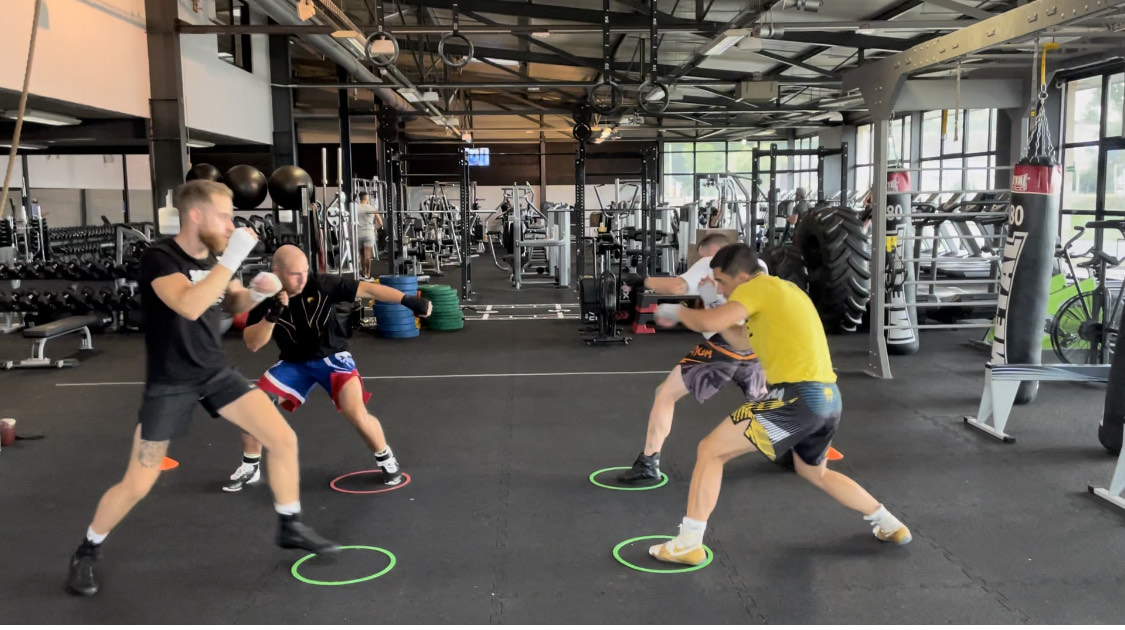 Cours collectif de boxe