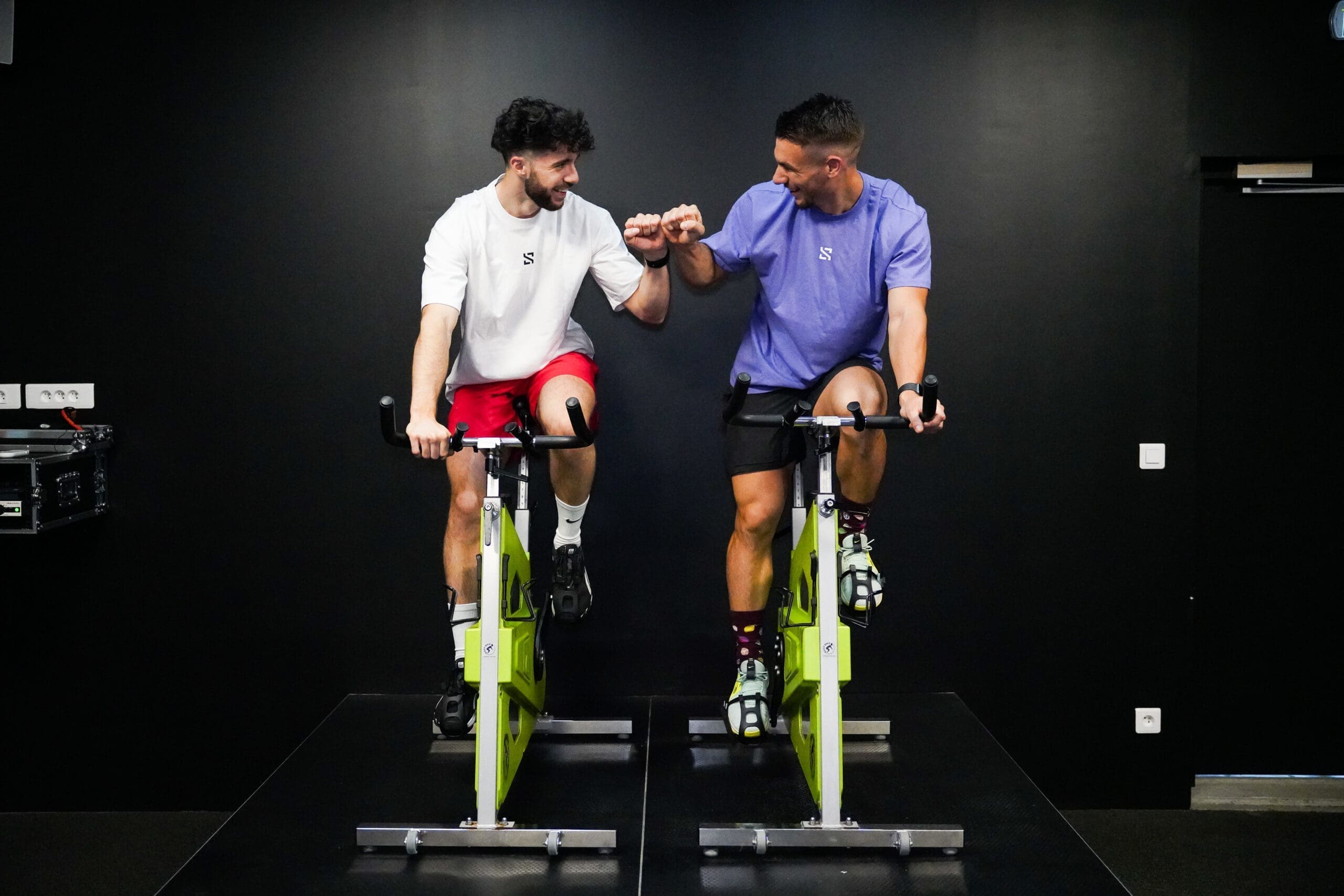 check sur des vélos de course