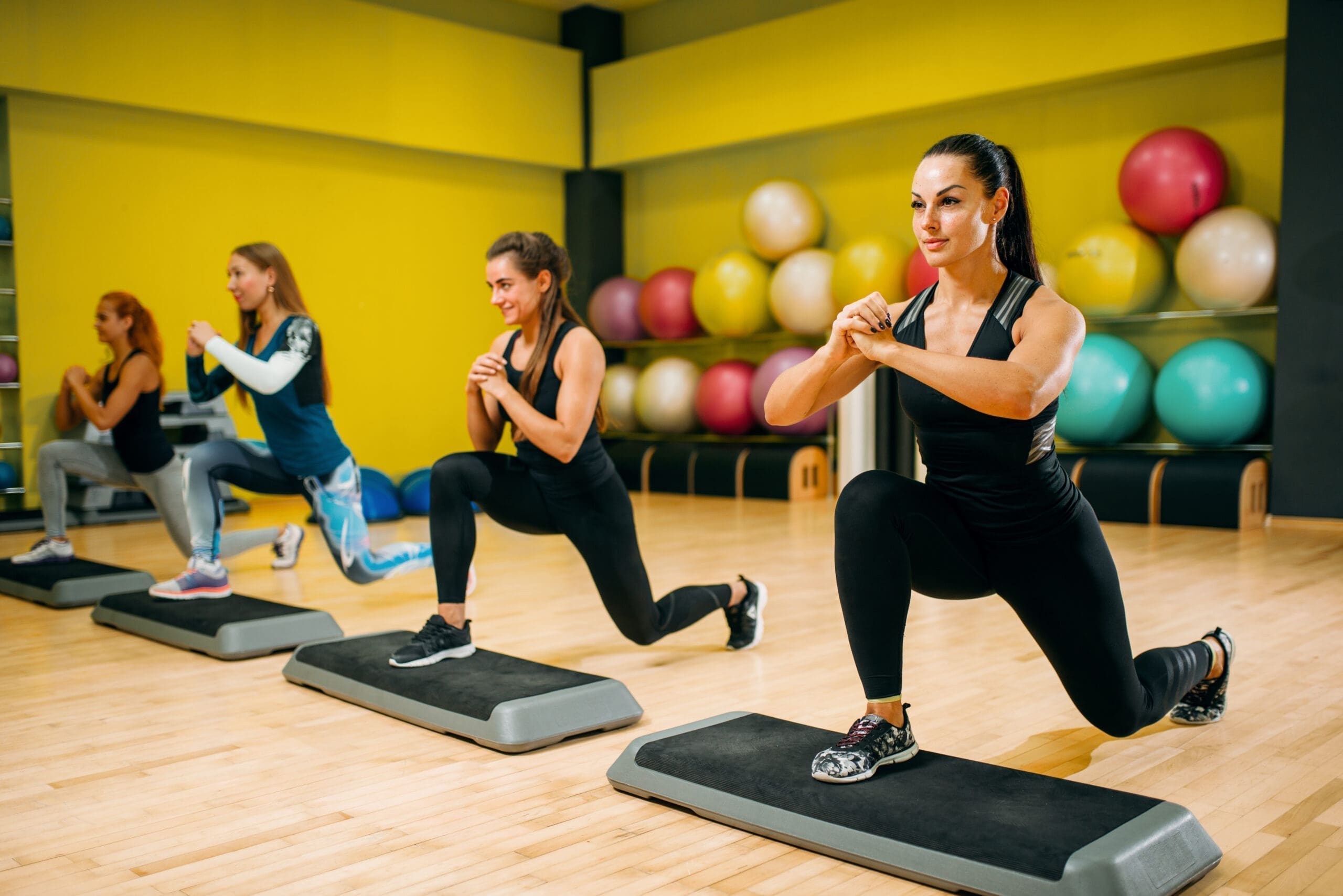 cours de step square gym