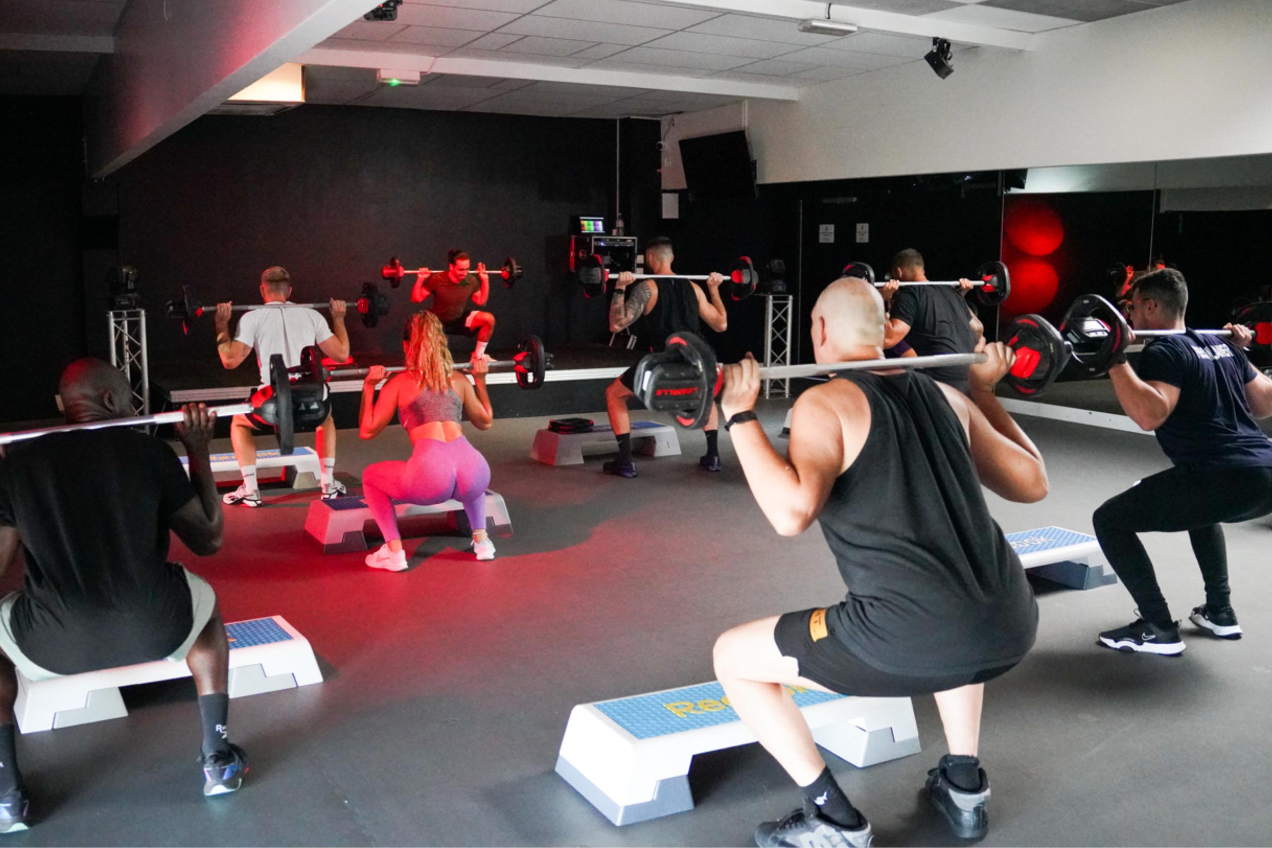 element graphique square gym