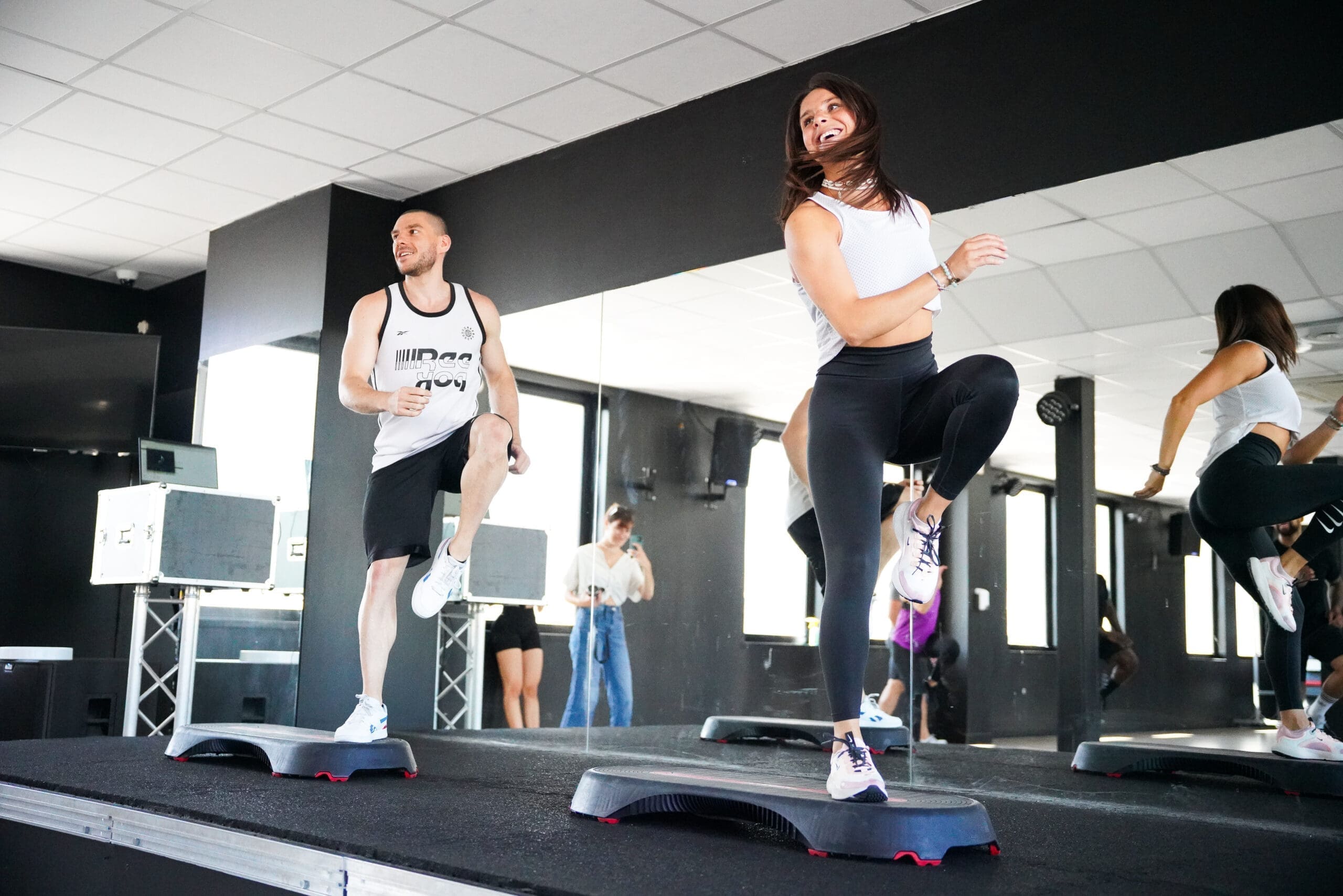 cours de step square gym