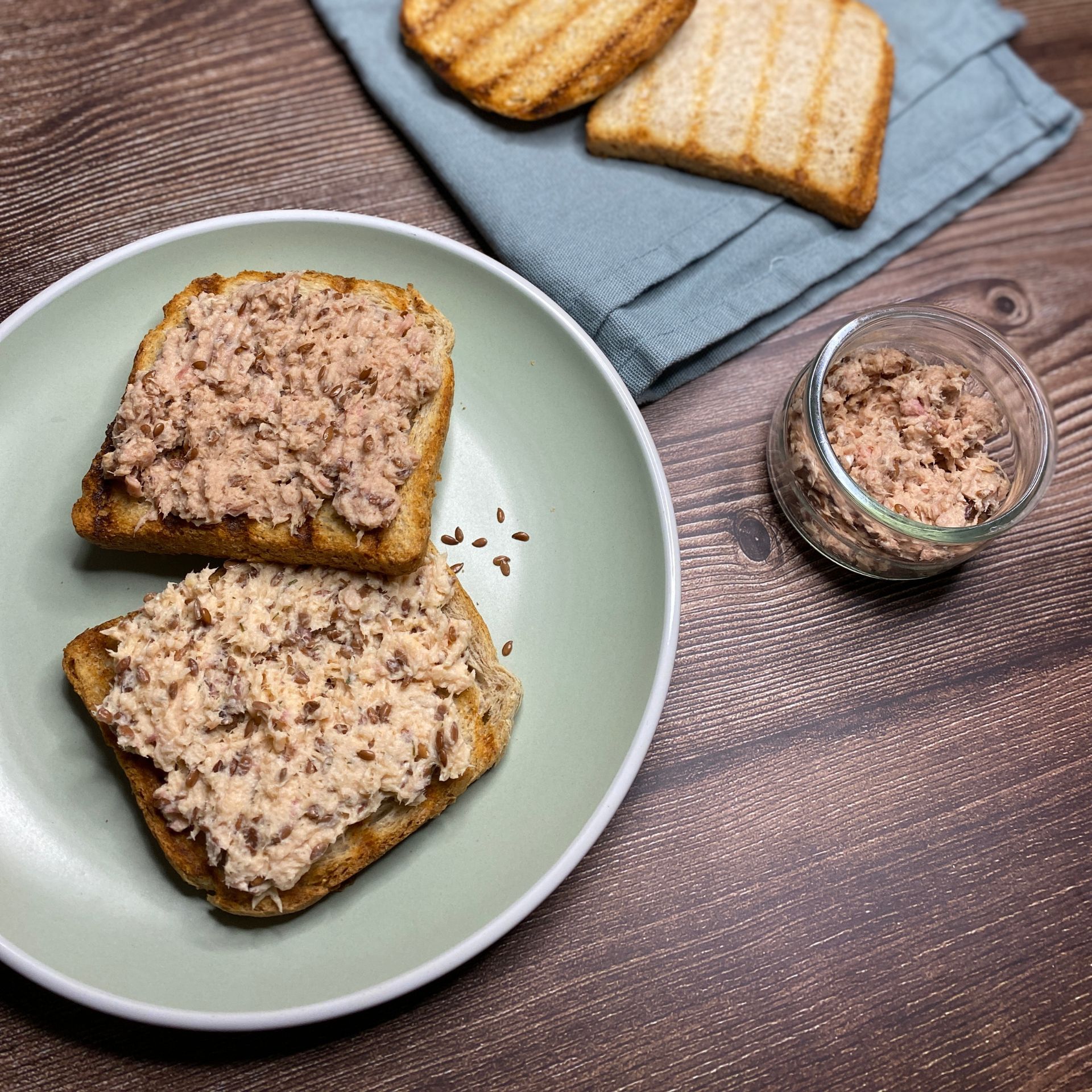 tartine de thon